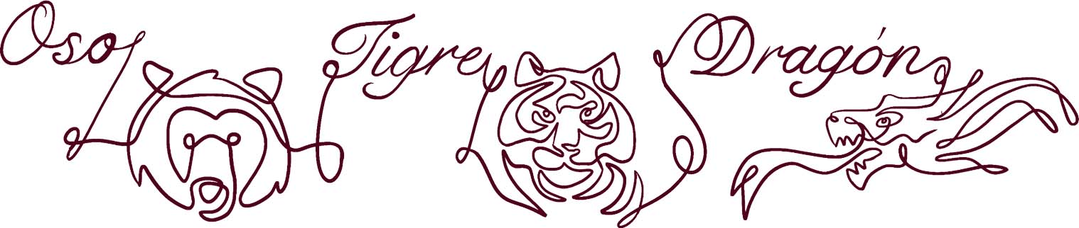 logotipo experiencia oso, tigre y dragón coaching for success coaching empresarial